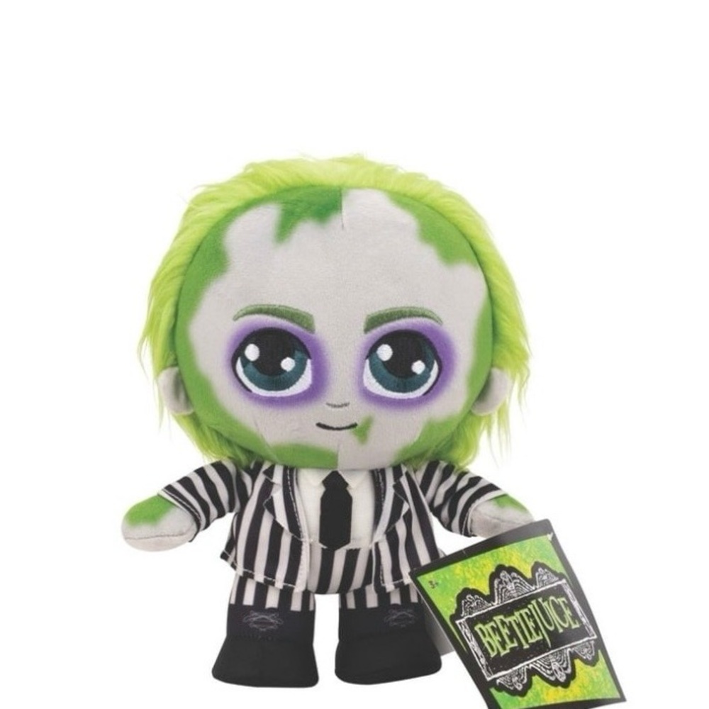 Warner Bros. 8 inch Beetlejuice Plush  - Official Licensed Jazwares Plush